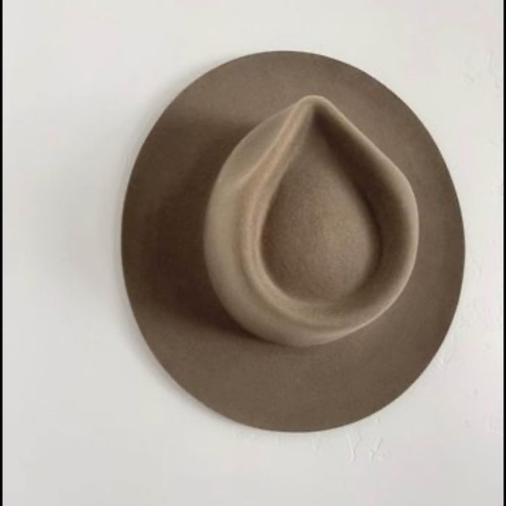 Gigi Pip Felt Hat Zephyr Rancher in Sage Womens Size 61